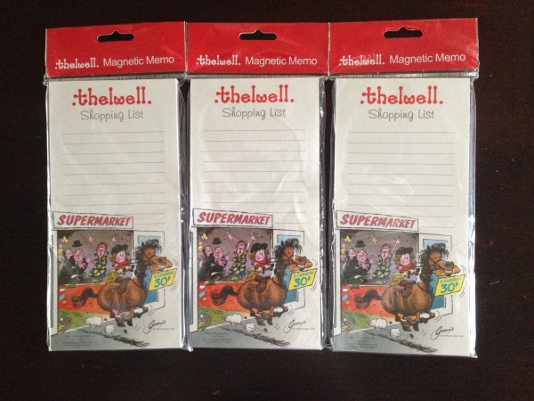 Shopping Memo Pad "Thelwell"